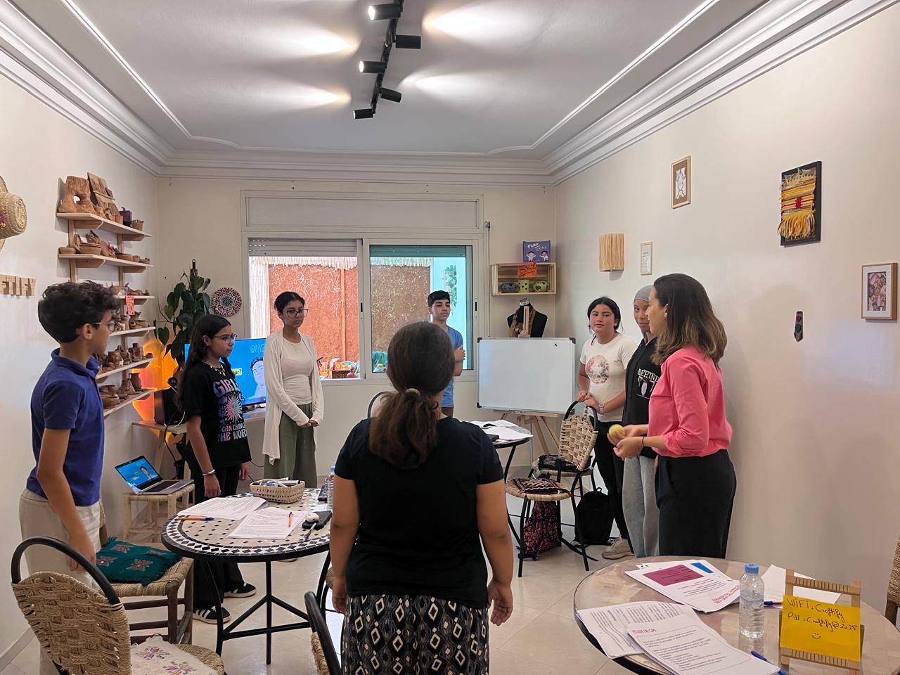 Atelier de la première édition ZidniSkil en salle